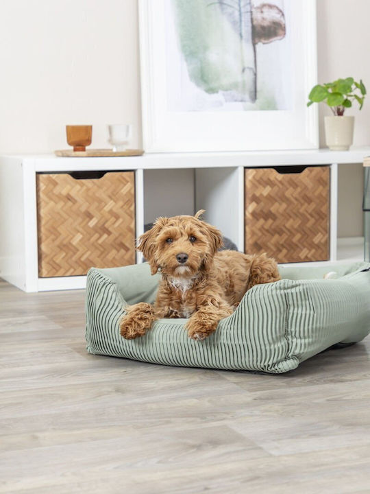 Setgarden Диван за Куче Зелен 120x80см.