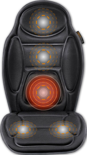 Medisana Seat Massage for the Body with Vibration and Heating Function Black