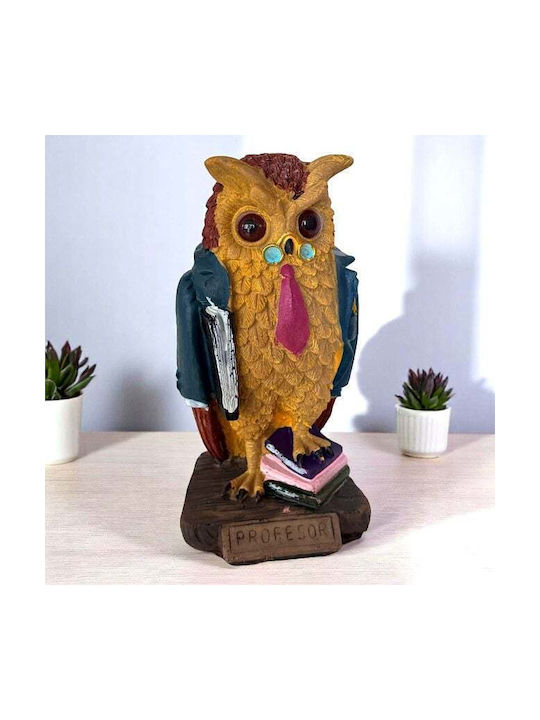 Velve Dekorative Eule aus Polyresin 20cm 1Stück
