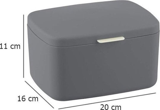 Wenko Barcelona Tabletop Organizer Plastic Gray