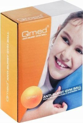 MDH Mini Pilates Ball 25cm 0.1kg in Orange Color