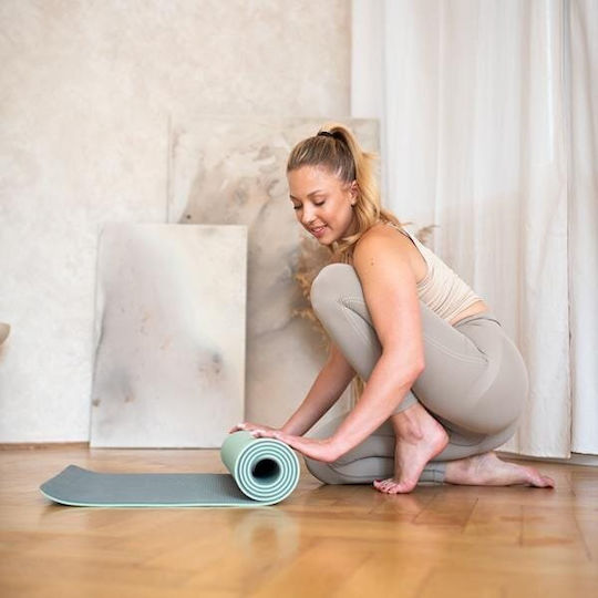 Στρώμα Γυμναστικής Pilates Πράσινο