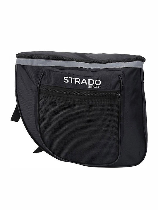 Strado Gepäckträgertasche Doppelter Schwarz