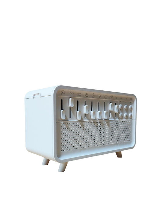 Lumini LED Dispozitiv de aromaterapie cu temporizator Alb 200ml