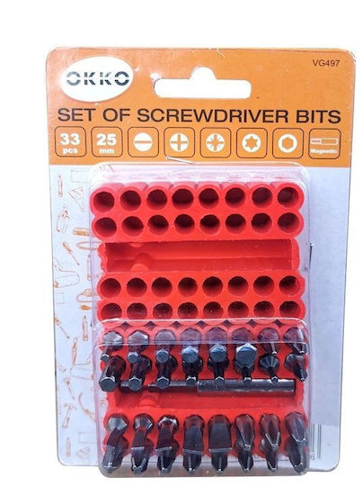 33pc Screwdriver Bits Set