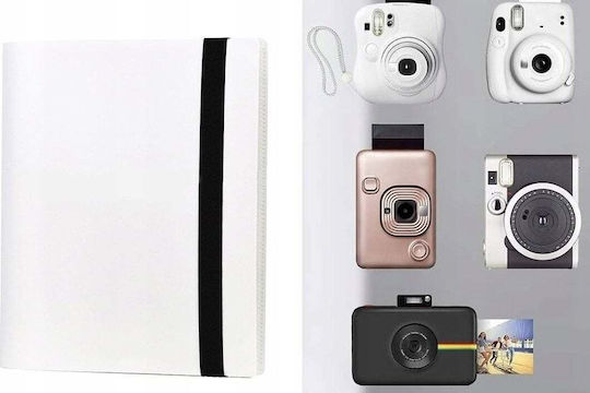 Loveinstant Album Na Zdjęcia 360 Zdjęć Do Fujifilm Instax Mini Xiaomi Polaroid Canon Hp Kodak Biały