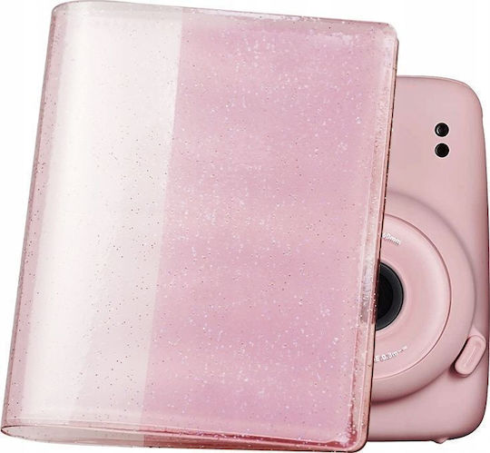 Loveinstant Photo Album Instax 7 8 9 11 64 Photos Pink Glitter