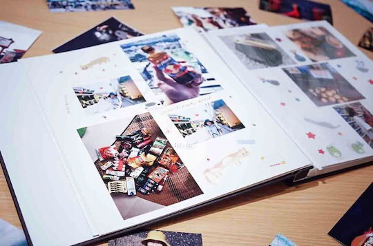Self-Adhesive Photo Album Kodak Kodak 40 Pages A4 A5 A6 Instax Polaroid Zink Cat 9891-312 Black