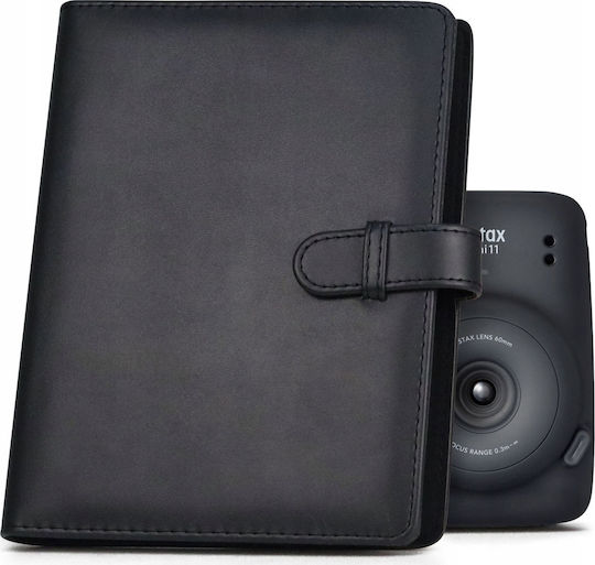 Loveinstant Photo Album 128 Pcs Fujifilm Instax Mini 40 12 11 9 8 7 Evo Liplay Link Black