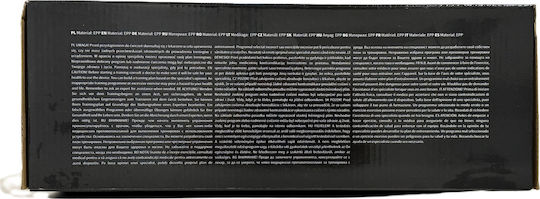 Zipro Σετ Foam Rollers Μαύρο 15cm