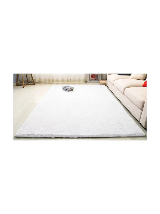 Strado Rug Rectangular White