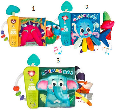 Kider Toys Aktivitätsbuch mit Licht und Geräuschen