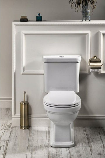 Gedy Metallic Toilet Brush Gold