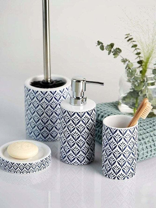 Wenko Lorca 23207100 Ceramic Toilet Brush Blue