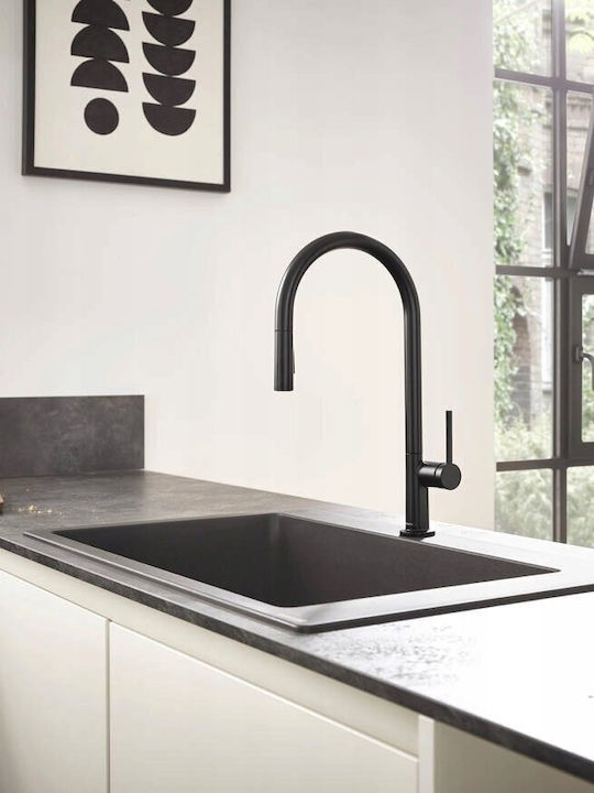 Hansgrohe Talis M54 Küchenarmaturen Ausziehbare Schwarze