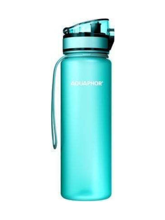 Aquaphor City Water Bottle with Filter 500ml Green