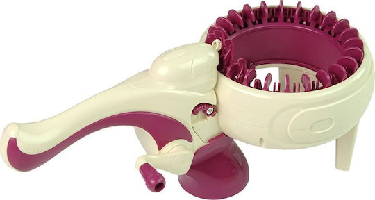 Leantoys Set Creativ Mașină De Tricotat Țesut 5 Culori Fire Lean Toys