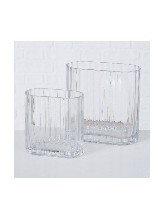 Glass Vase Boltze Tulipa Long Transparent Glass 2 Pieces 13794639 4020607954533