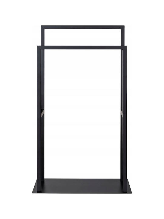Wenko Ράγα Μπάνιου Διπλή Επιτοίχια με Βίδες ​46x80cm Ασημί