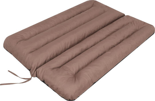 Αδιάβροχο Μαξιλάρι Κούνιας Κήπου με Πλάτη Ania Dark Brown