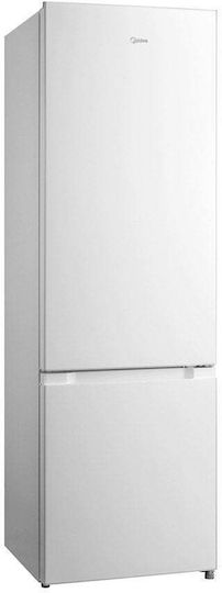 Midea Kühl-Gefrierkombination 262Es NoFrost H177.3xB54.7xT56.8cm. Weiß MDRB369FGE01