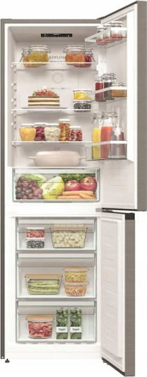 Gorenje Kühl-Gefrierkombination 300Es NoFrost H185xB60xT59.2cm. Inox NRK61CS2XL4