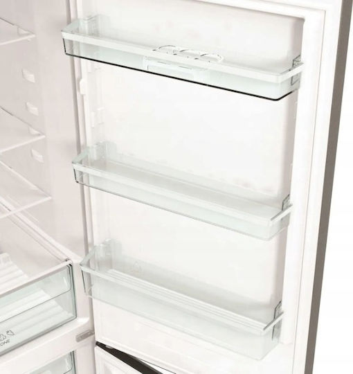 Gorenje Kühl-Gefrierkombination 300Es NoFrost H185xB60xT59.2cm. Inox NRK61CS2XL4