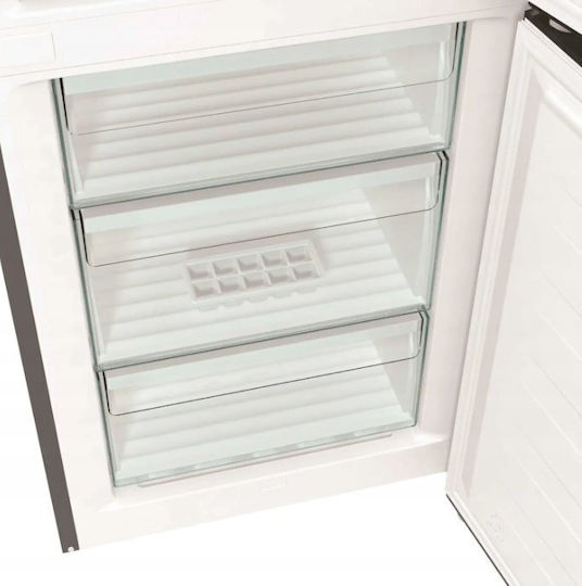 Gorenje Kühl-Gefrierkombination 300Es NoFrost H185xB60xT59.2cm. Inox NRK61CS2XL4