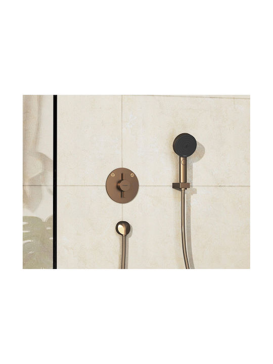 Hansgrohe Built-in Mixer & Spout Set for Shower Bronze
