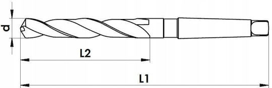 Baildon Bohrer HSS für Metall 7mm