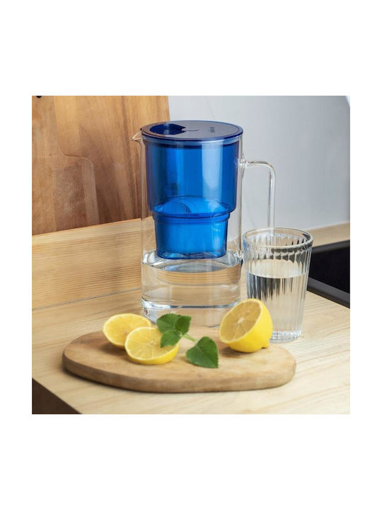 Wessper Crystal Jug with 1 Replacement Filter 2500ml