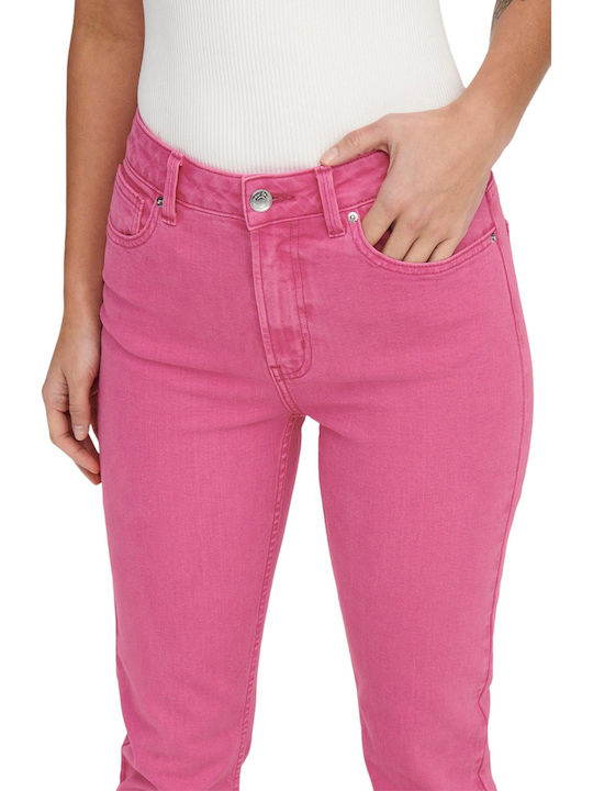 High Waist Women's Jean Trousers in Slim Fit Gin Fizz