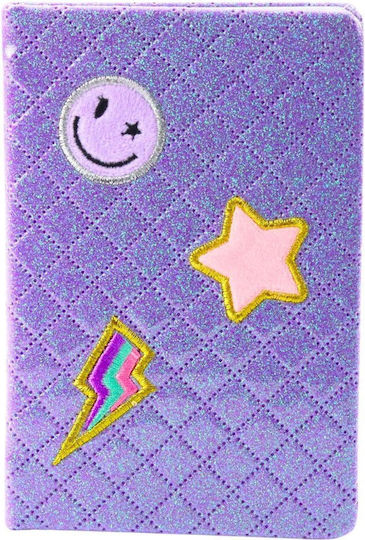 Lean Toys Carnet B6 Cu dungi Violet