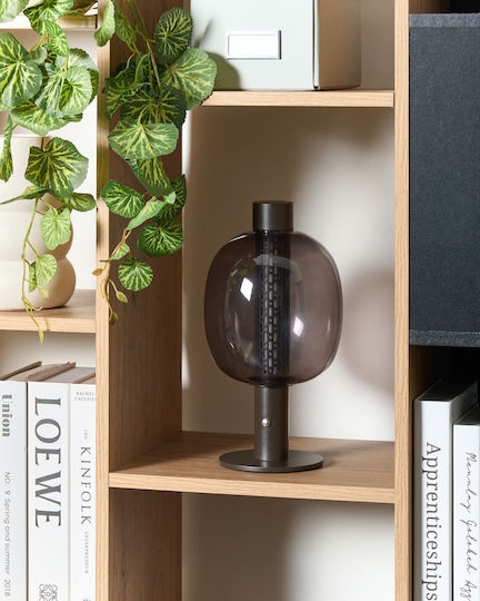 Beliani Lustră Decorativă Negru