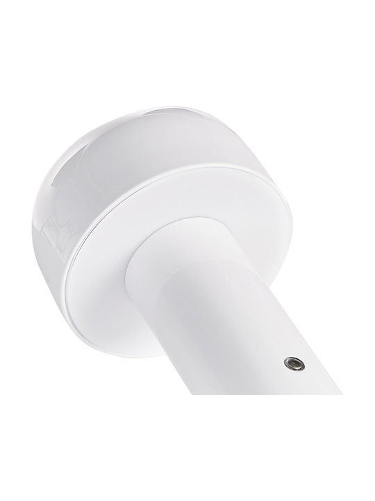 Beliani Dekorative Lampe Weiß