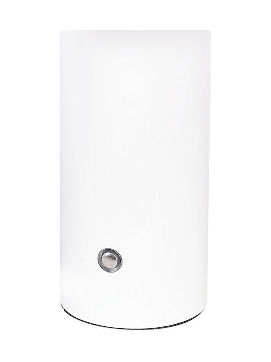 Beliani Dekorative Lampe Weiß