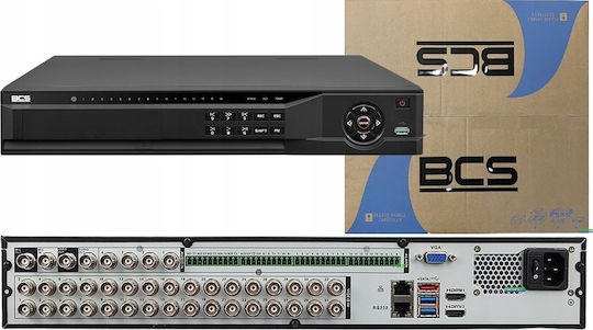BCS L-XVR3204-4KE-IV Καταγραφικό HVR 32 Καναλιών με Ανάλυση 4K