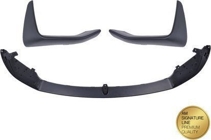 Mtuning Custom Front Bumper Add-On Matt Black Bmw M3 F80 2012-2018