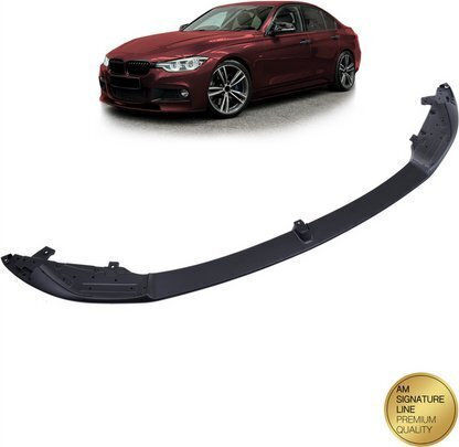 Mtuning Custom Front Bumper Add-On Matt Black Bmw M3 F80 2012-2018