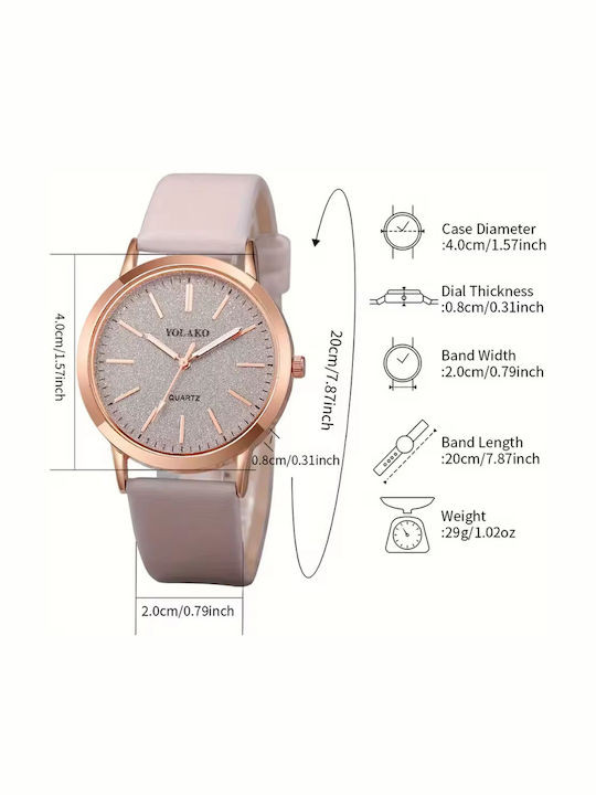 Volako Leather Women's Watch