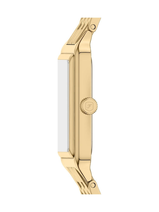 Fossil Three Women's Watch with Gold Metal Bracelet