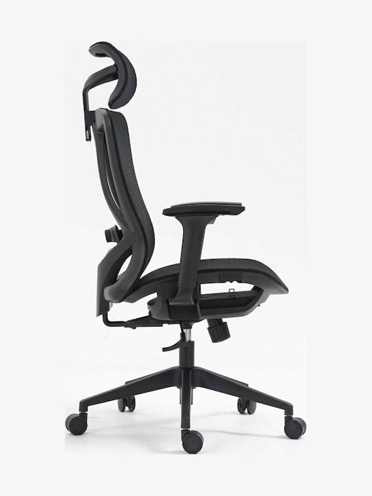 Office Products Stuhl Büro mit Verstellbaren Armen Black