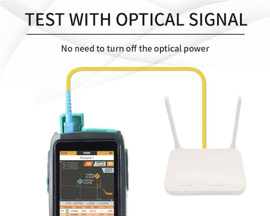Proskit MT-7620 Optical Fiber Cable Tester USB Digital