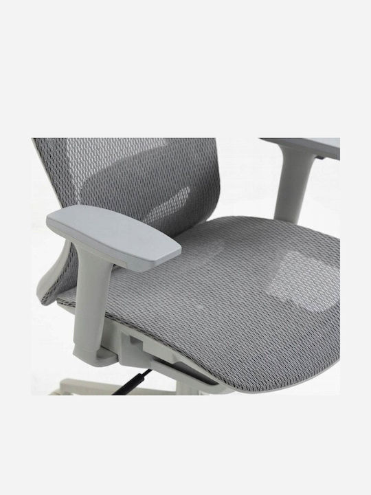 Office Products Office Chair with Adjustable Arms Gray