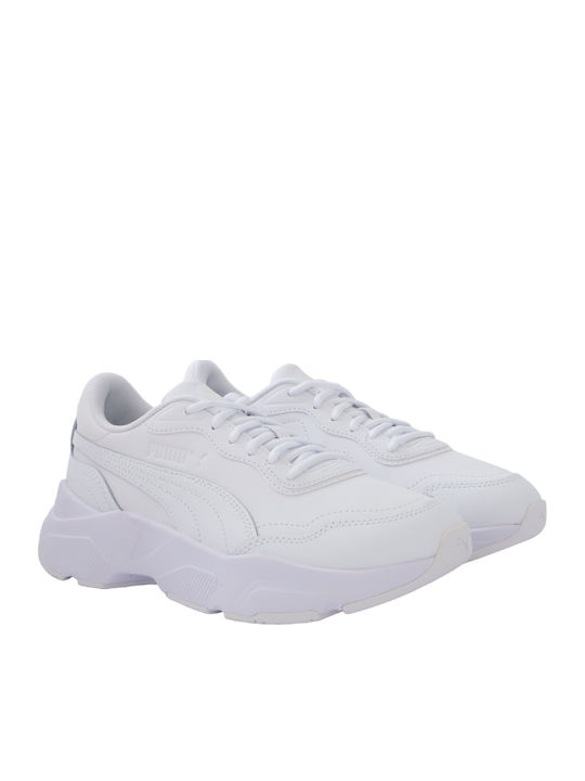 PUMA Cassia Chunky Sneakers Λευκά