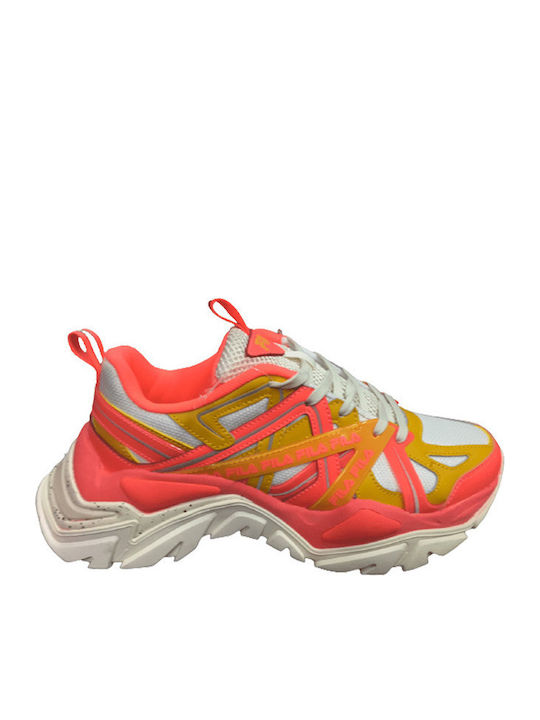 Electrove 2 Дамски Чънки Маратонки Mauve Coral Pink