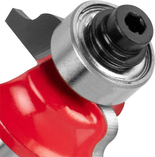 Shaped Router Bit Bearing Decorative Tct 25.7 X 9.7 Mm 6 Mm Shank