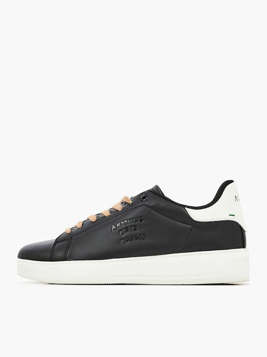 Biomilan Γυναικεία Flatforms Sneakers Μαύρα
