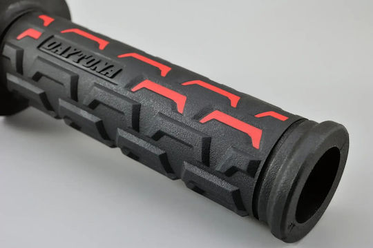 Daytona Γκριπ Ανοιχτά Αντίβαρα Τιμόνι 22mm Μήκος:12,2cm Grippy Grip Tapered 25172