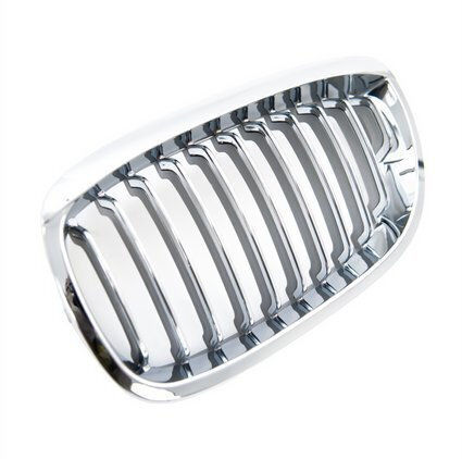 Single Slat Sport Grille All Chrome Bmw 3 E46 Facelift 2003-2006